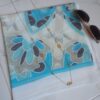 Foulard en Crêpe Chiffon Premium, fluide et anti-glisse