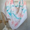 Foulard en Crêpe Chiffon Premium, fluide et anti-glisse