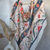 Foulard en Crêpe Chiffon Premium, fluide et anti-glisse