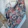 Foulard en Crêpe Chiffon Premium, fluide et anti-glisse