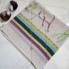Foulard en Crêpe Chiffon Premium, fluide et anti-glisse