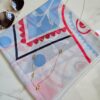 Foulard en Crêpe Chiffon Premium, fluide et anti-glisse