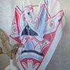Foulard en Crêpe Chiffon Premium, fluide et anti-glisse