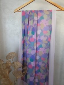 Châle en Crêpe Chiffon Premium, fluide et anti-glisse