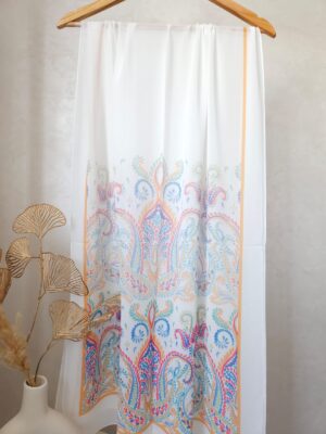 châle-Crepe-Chiffon-Premium-fluide-anti-glisse-maroc009A Châle en Crêpe Chiffon Premium, fluide et anti-glisse